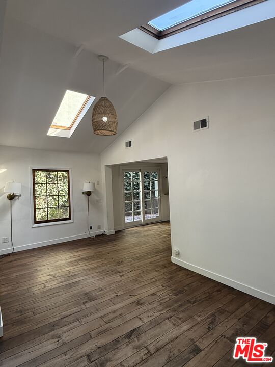 3419 Strongs Drive Marina del Rey, CA 90292 - Photo 15 of 33 a view of an empty room with window and wooden floor