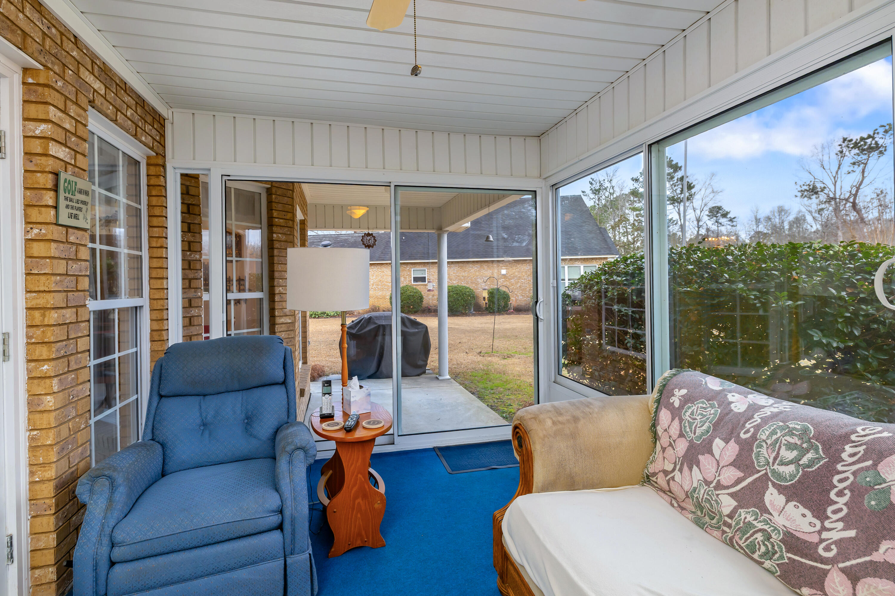 136 Ridge Lake Drive Manning, SC 29102 - Photo 34 of 65 ENCLOSED SUNROOM