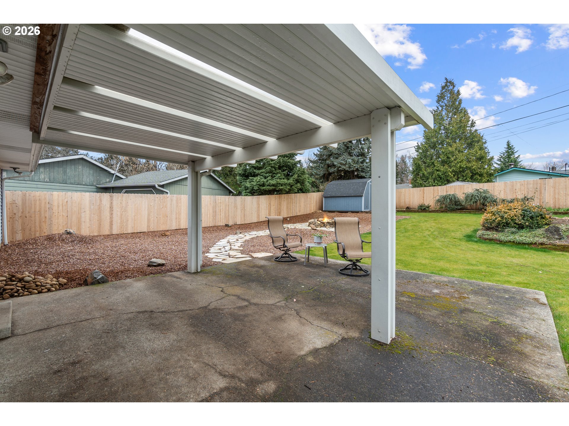18030 Southeast Pershing Court Portland, OR 97236 - Photo 28 of 45 Covered Patio