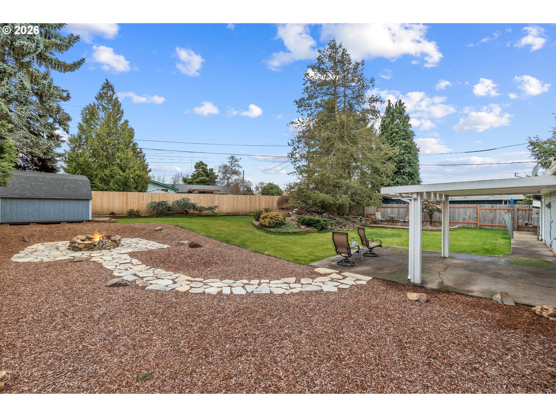 18030 Southeast Pershing Court Portland, OR 97236 - Photo 30 of 45 Backyard