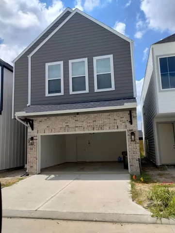 a front view of a building with entryway