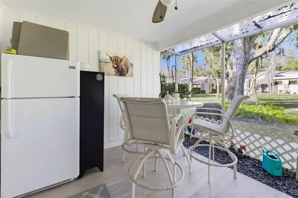 a living room filled with furniture