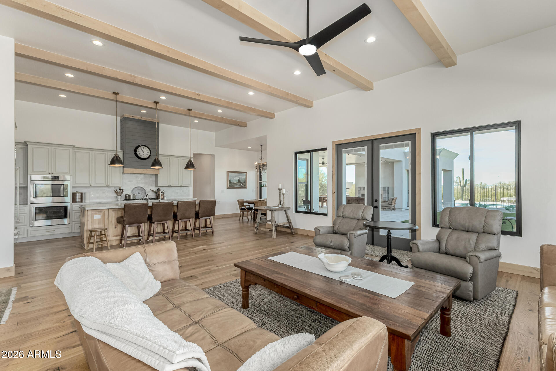 31210 North 68th Street Cave Creek, AZ 85331 - Photo 14 of 61 a living room with furniture and a large window