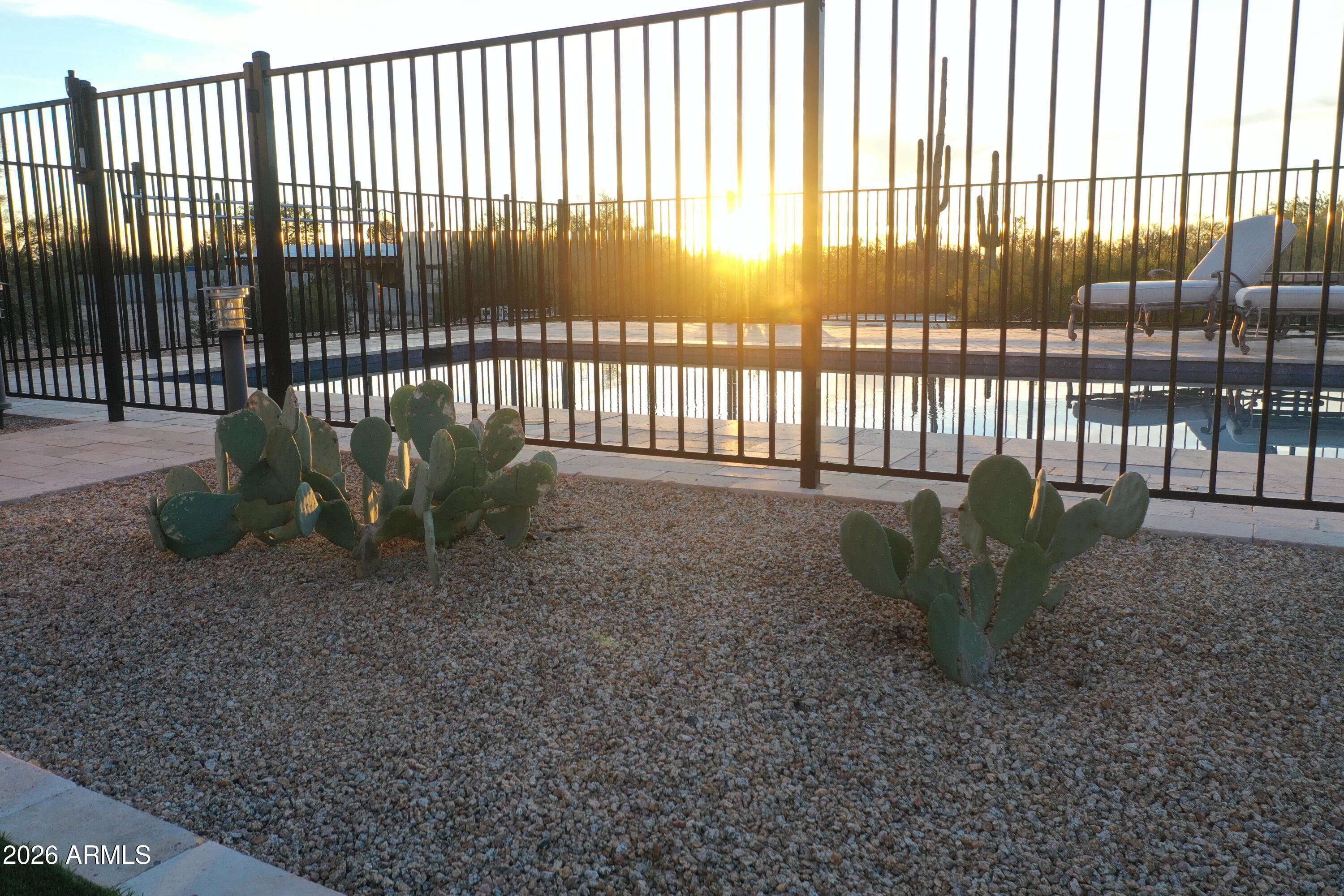 31210 North 68th Street Cave Creek, AZ 85331 - Photo 51 of 61 a view of a backyard with garden