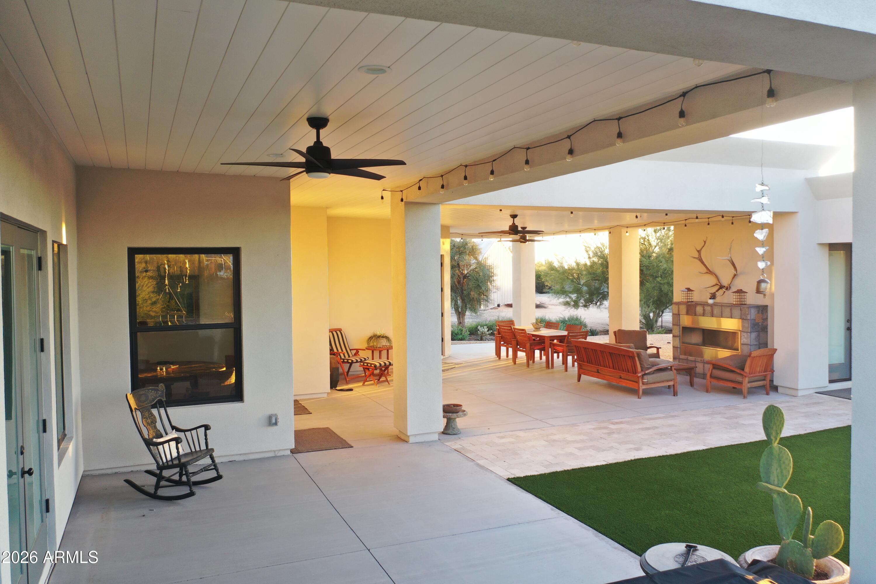 31210 North 68th Street Cave Creek, AZ 85331 - Photo 57 of 61 a view of a porch with seating space