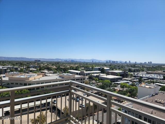 2211 East Camelback Road, Unit 1104 Phoenix, AZ 85016 - Photo 41 of 43 a view of a city from a balcony