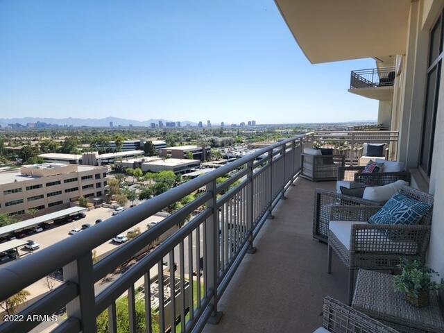 2211 East Camelback Road, Unit 1104 Phoenix, AZ 85016 - Photo 7 of 43 a view of city from balcony