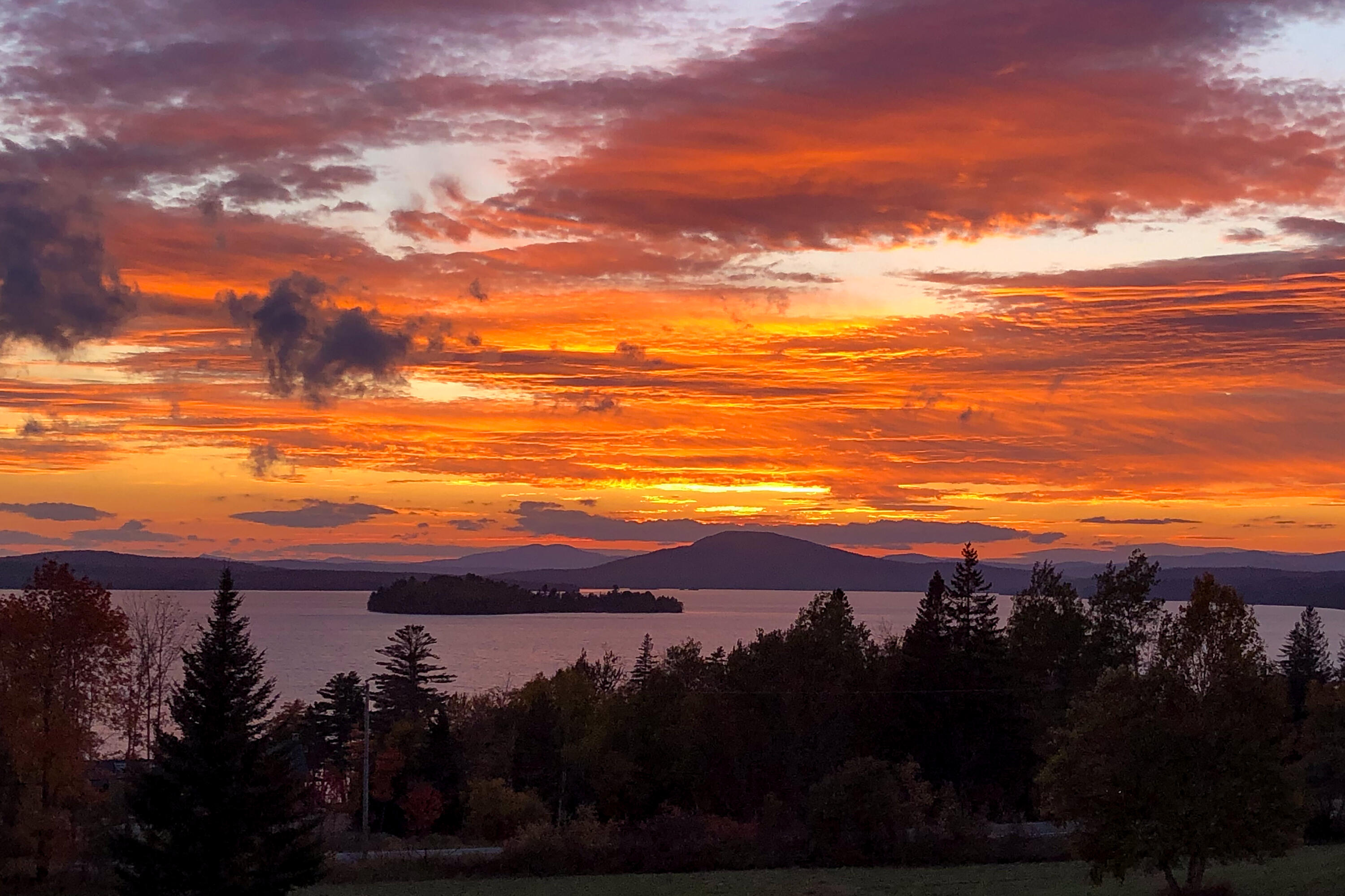39 Kendall's Farm Trail Rangeley, ME 04970 - Photo 46 of 47 39KendallFarm_Summer_Sunset_over_Lake_01