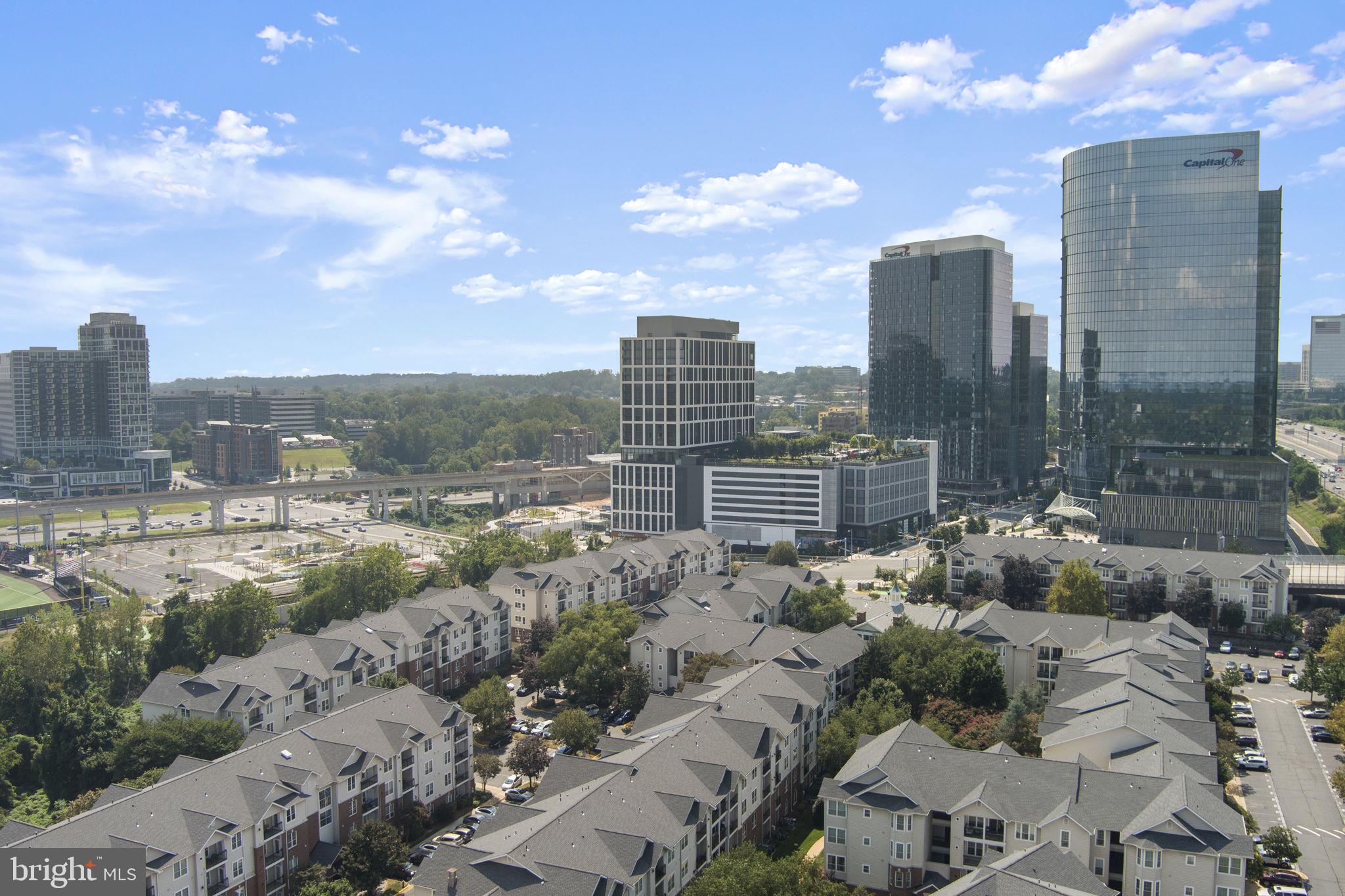 1591 Spring Gate Dr., Unit 3314 McLean, VA 22102 - Photo 54 of 56 a view of a city with tall buildings