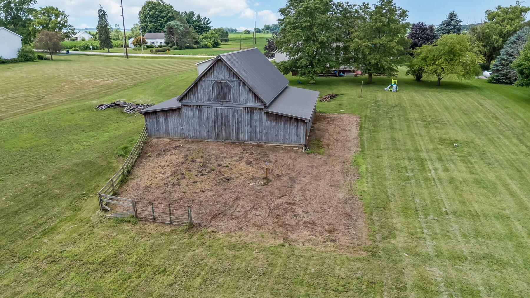 7338 Prospect-Dublin Road Prospect, OH 43342 - Photo 58 of 66 Aerial of Barn