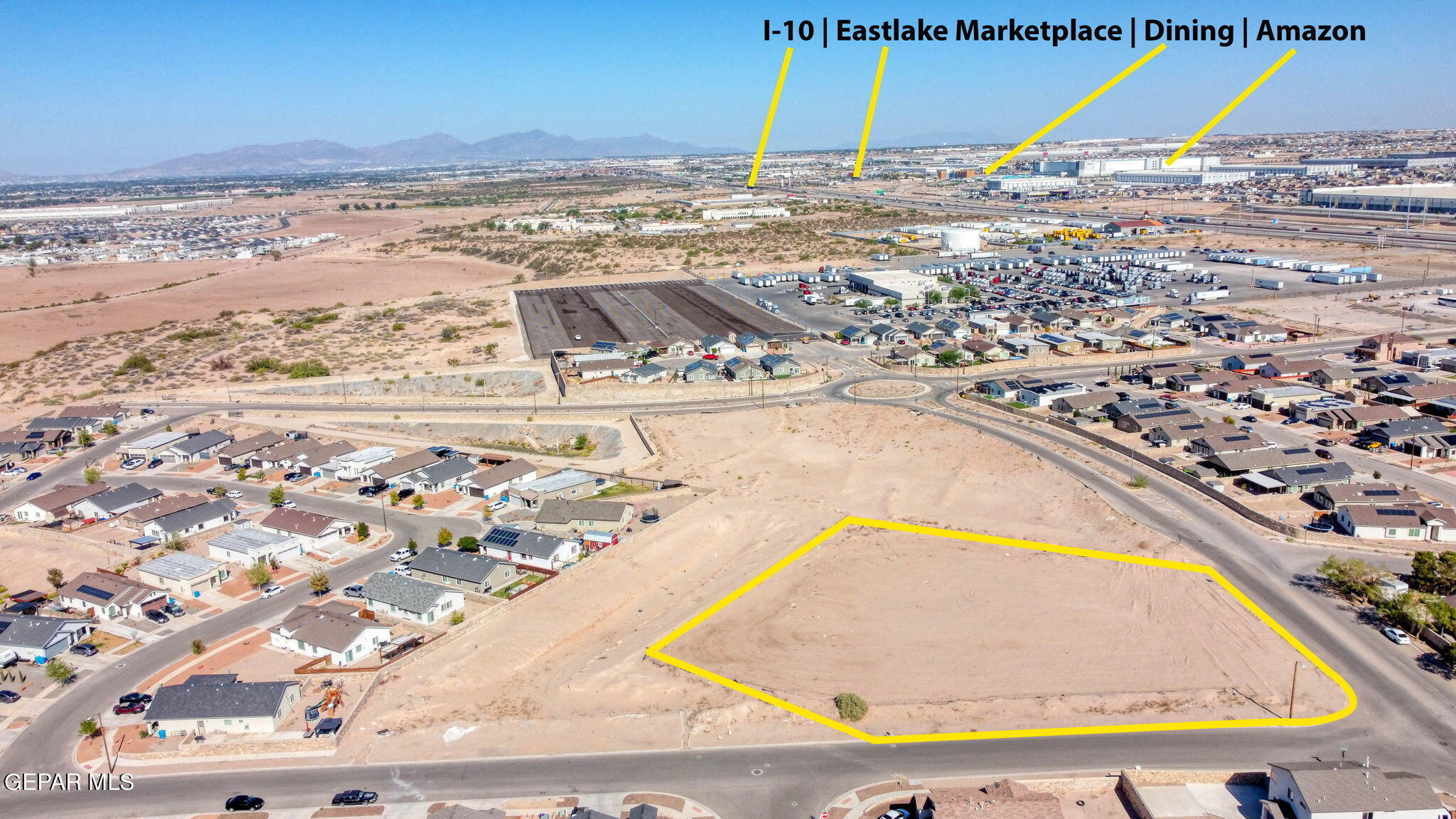 a view of swimming pool with an ocean view
