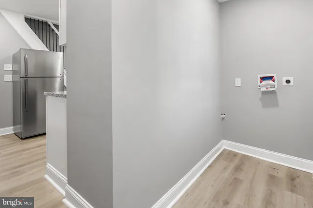 a view of empty room