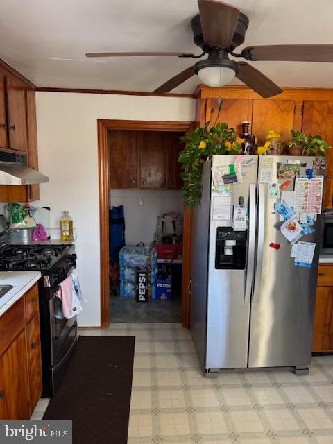 177 Rose Bowl Road Dover, DE 19904 - Photo 6 of 16 a kitchen with stainless steel appliances granite countertop a refrigerator and a stove