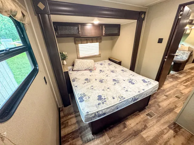 a view of a hallway in a house