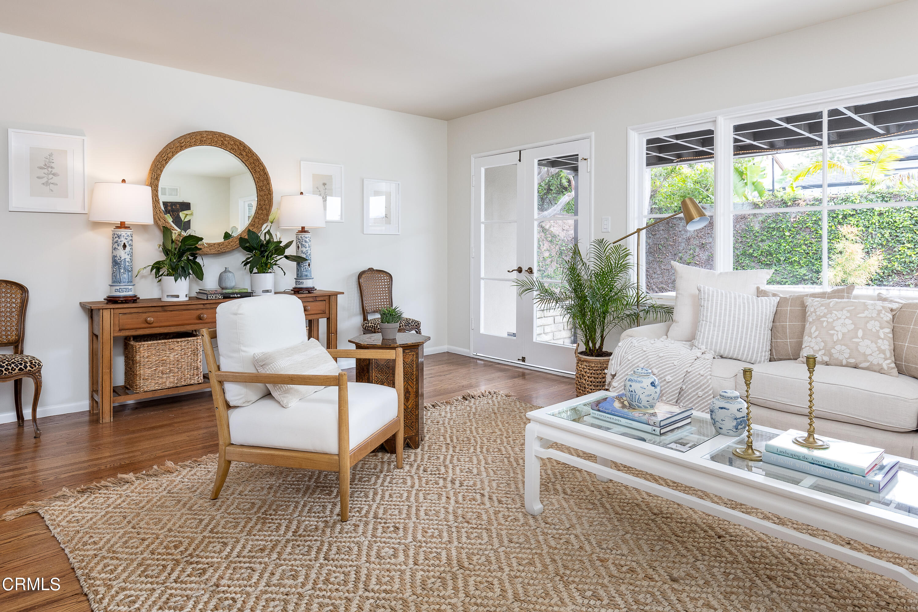 636 Birmingham Road Burbank, CA 91504 - Photo 10 of 25 a living room with furniture a window and a potted plant