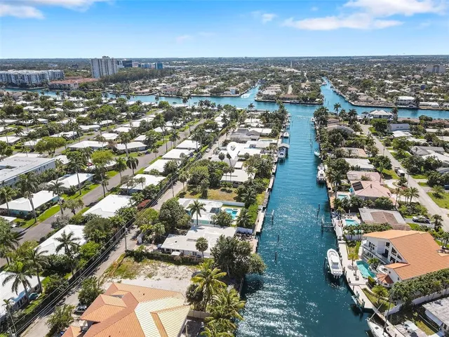 a view of a city with tall buildings