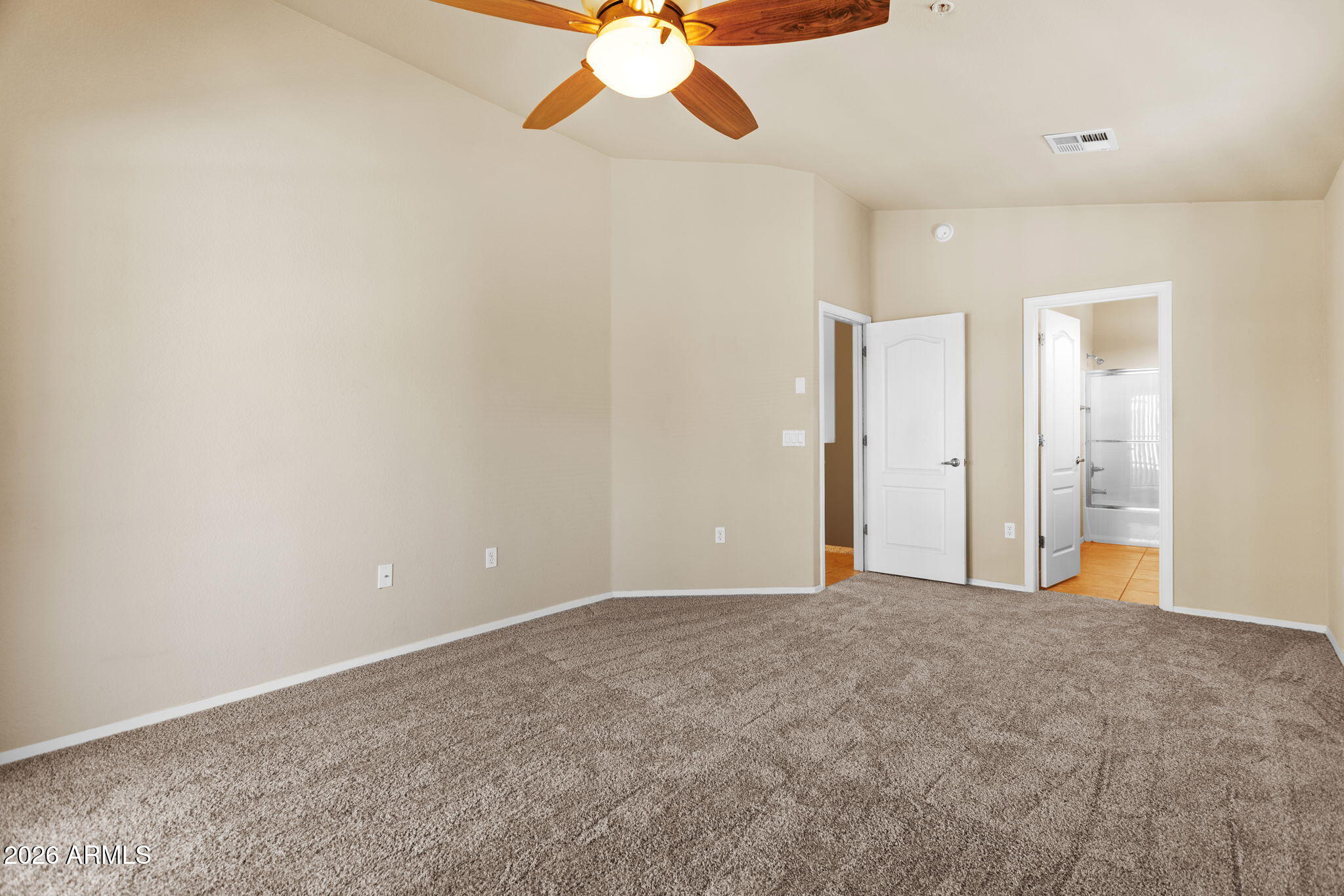 17150 North 23rd Street, Unit 243 Phoenix, AZ 85022 - Photo 22 of 24 a view of empty room with a ceiling fan