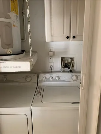 a view of washer and dryer