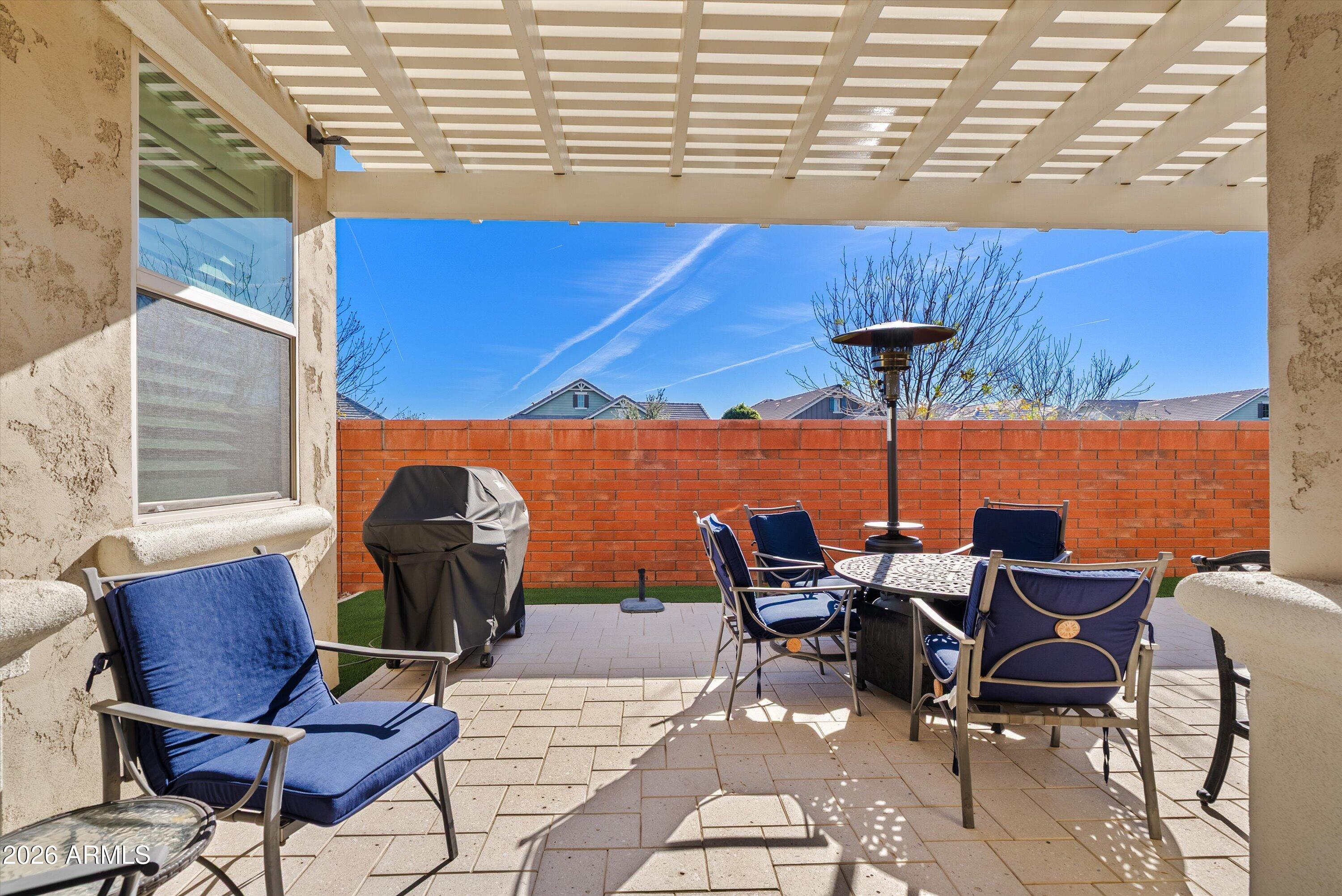 4405 East Dwayne Street Gilbert, AZ 85295 - Photo 28 of 38 a view of a terrace with seating area