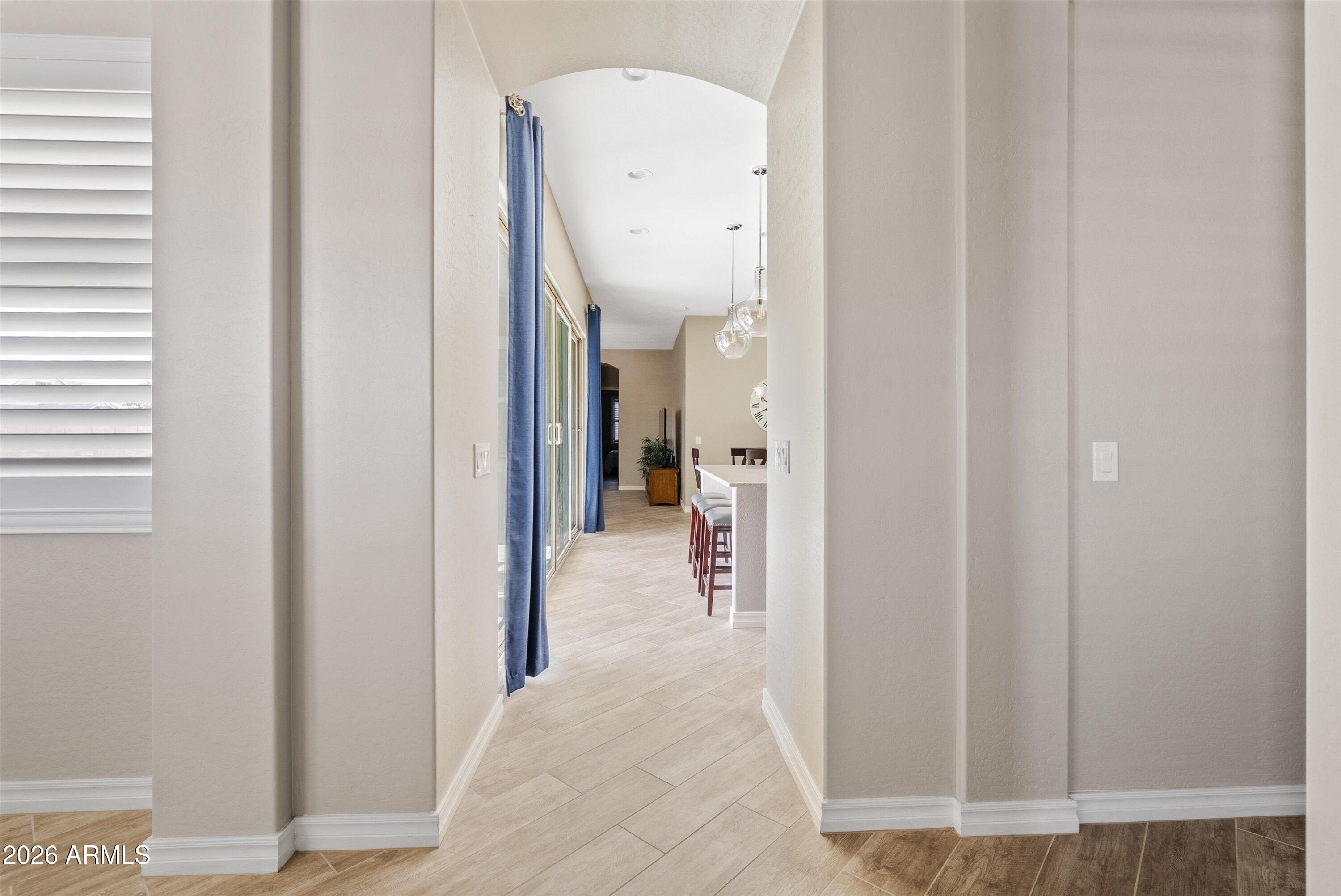 4405 East Dwayne Street Gilbert, AZ 85295 - Photo 4 of 38 a view of a hallway with a room