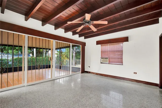 a view of room with furniture