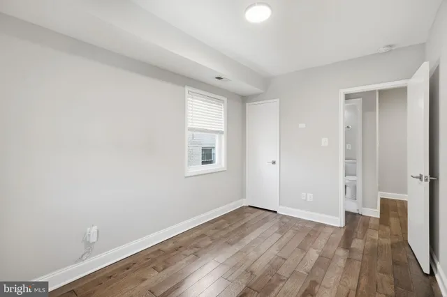 wooden floor in an empty room