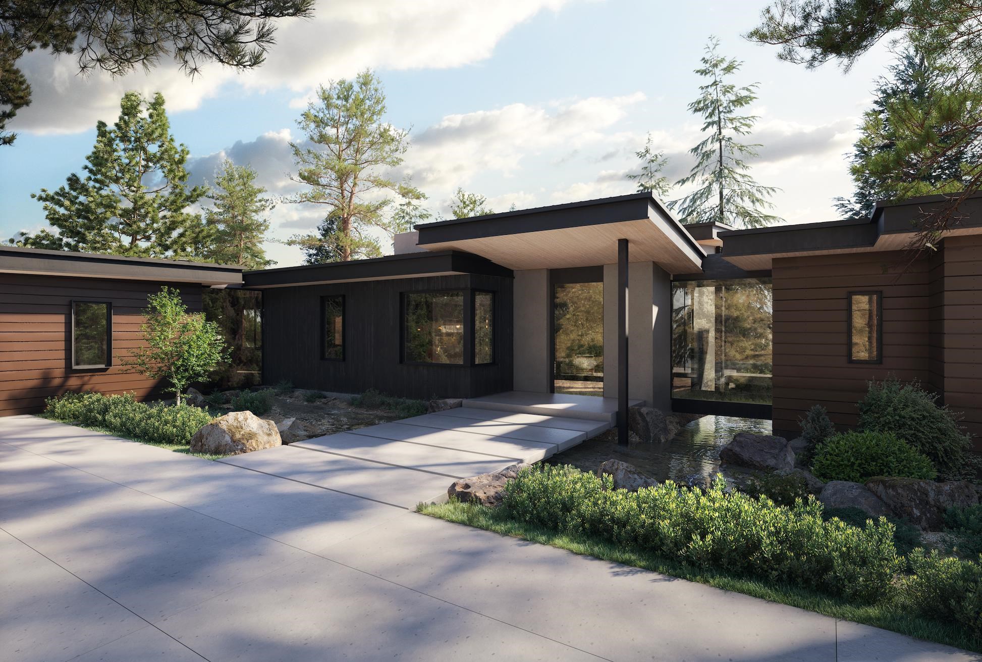 11494 Alder Hill Road Truckee, CA 96161 - Photo 6 of 27 a front view of a house with garden