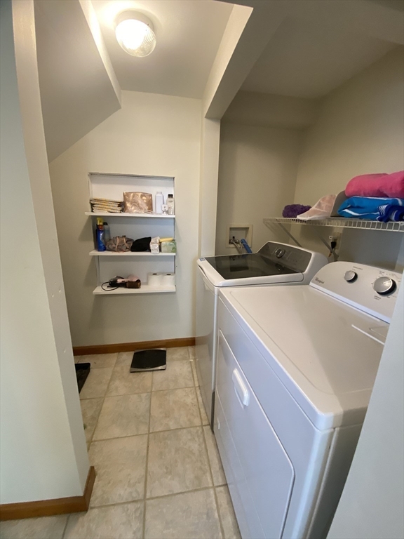 1 Warren Avenue Salisbury, MA 01952 - Photo 17 of 29 a utility room with washer and dryer