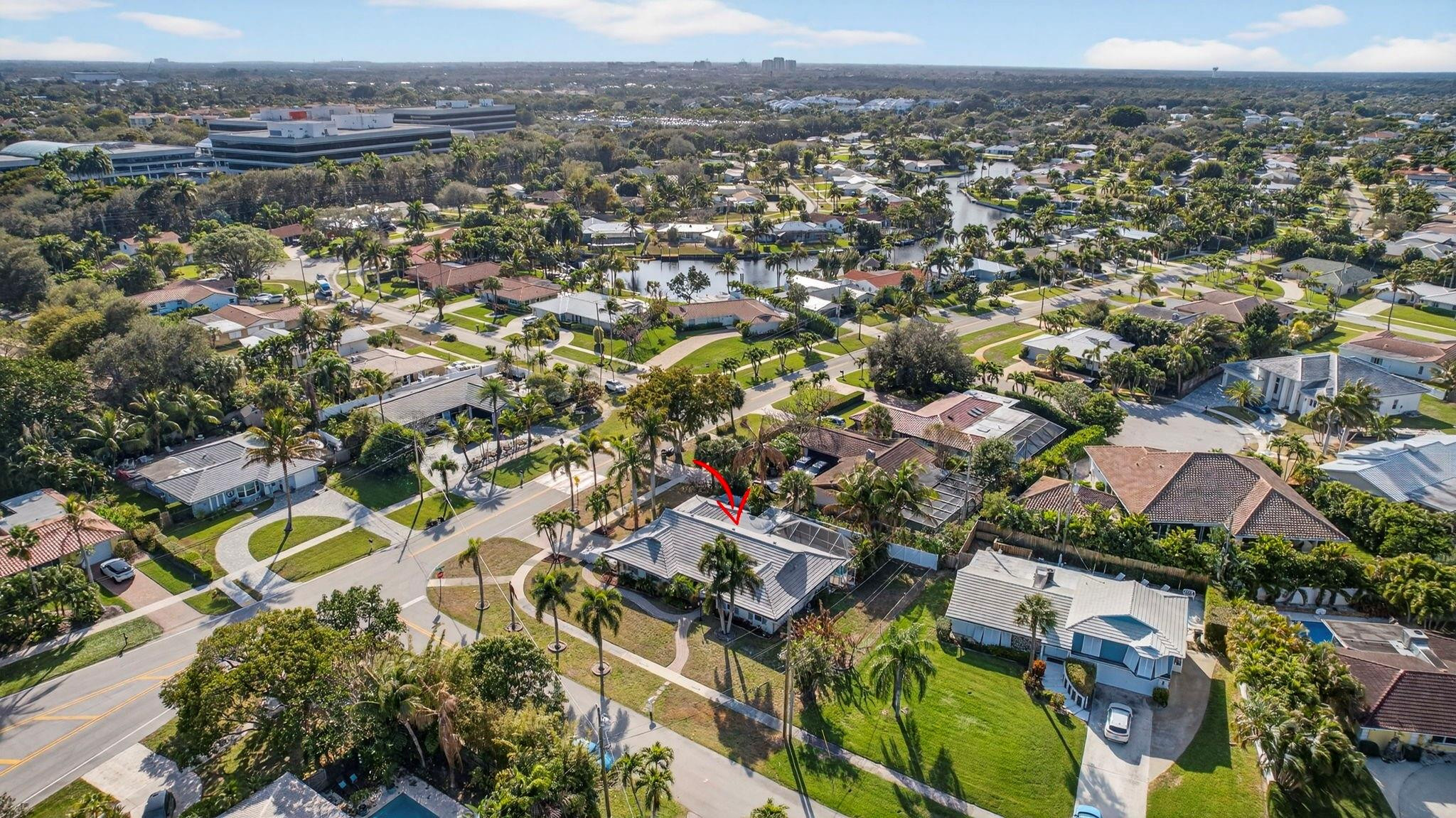 12753 Longford Road North Palm Beach, FL 33408 - Photo 67 of 68 an aerial view of residential houses with outdoor space