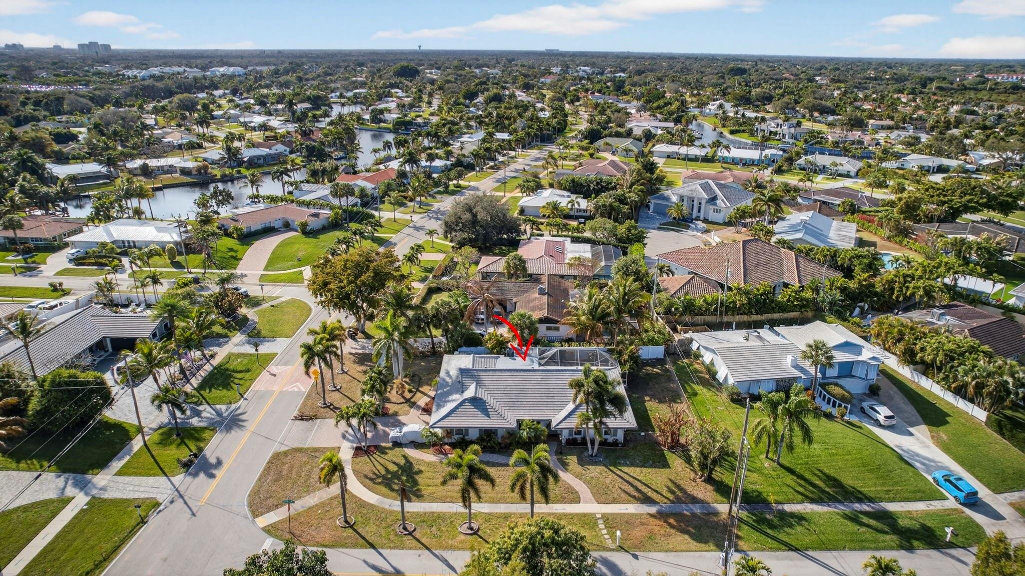12753 Longford Road North Palm Beach, FL 33408 - Photo 68 of 68 an aerial view of residential houses with outdoor space
