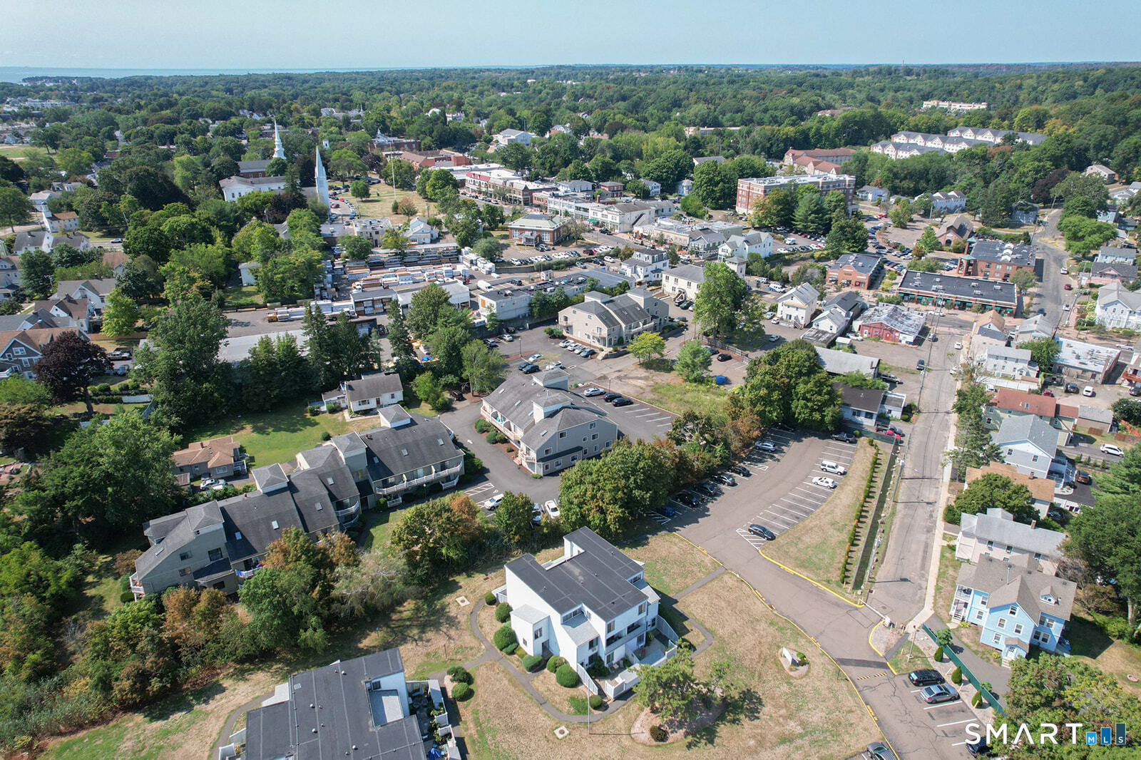 2 Hamre Lane, Unit D Branford, CT 06405 - Photo 5 of 18 an aerial view of a city