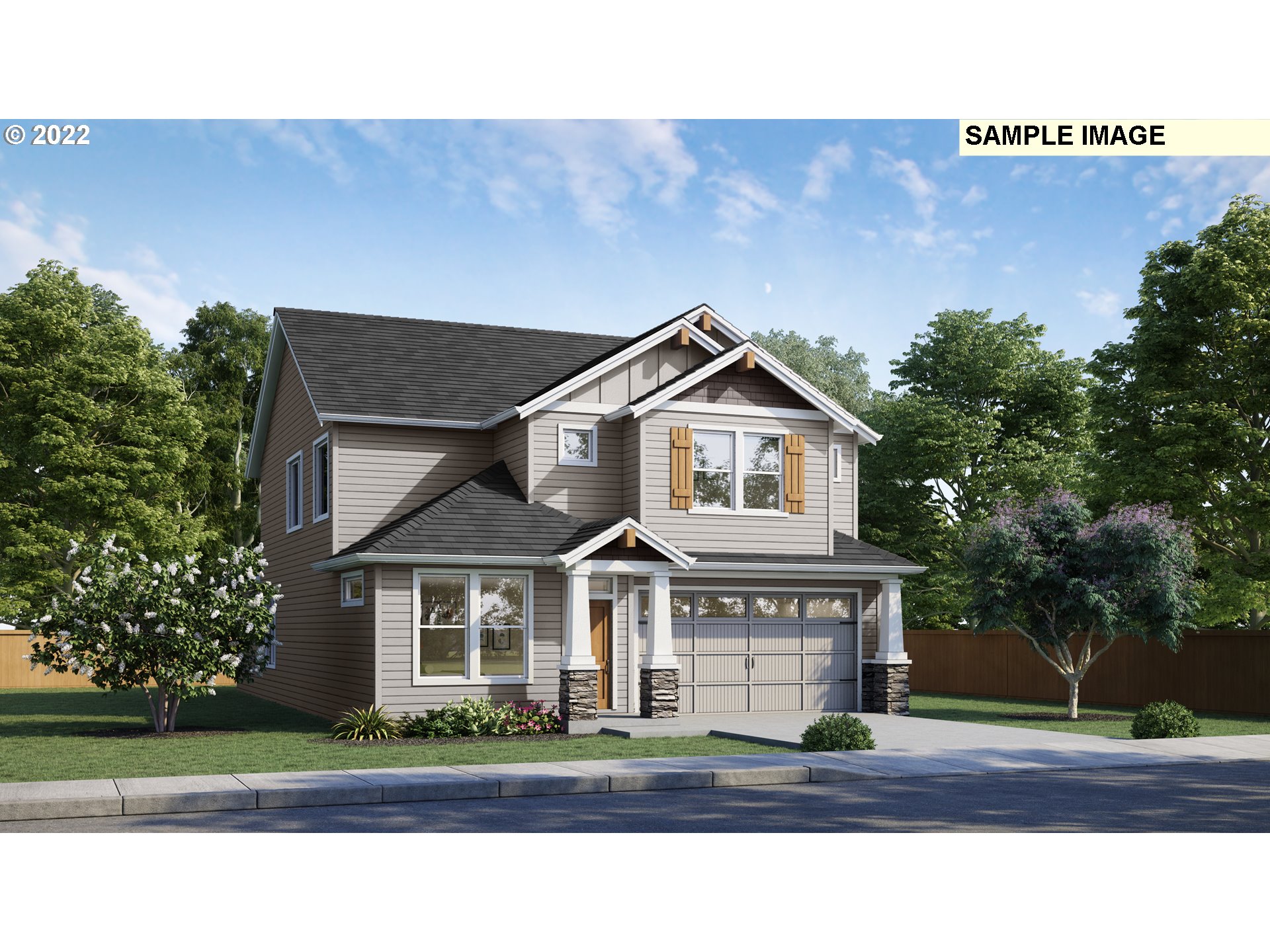 248 North 22nd Court Ridgefield, WA 98642 - Photo 1 of 15 a front view of a house with a garden