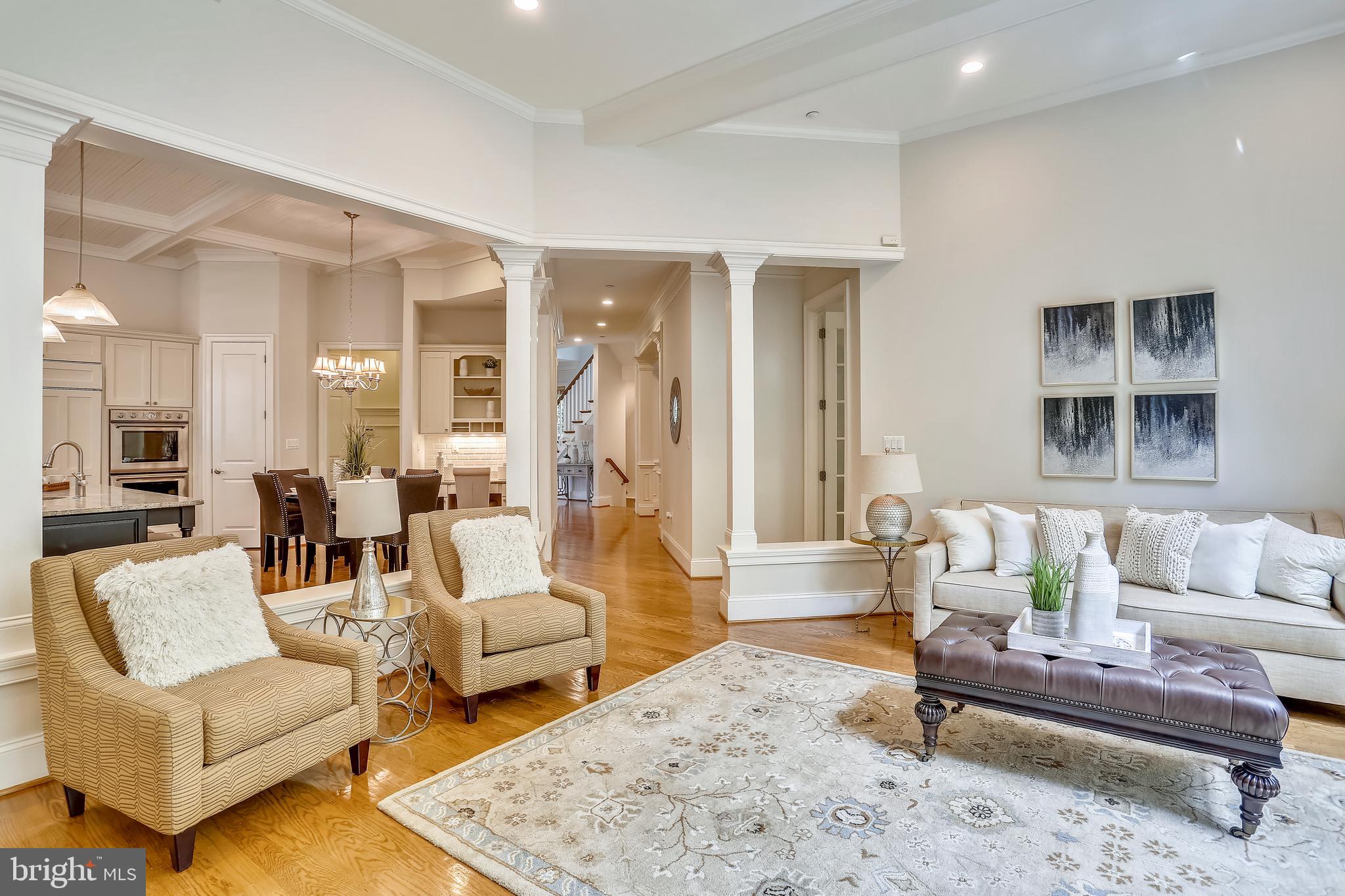 6106 Kirby Road Bethesda, MD 20817 - Photo 16 of 71 Family Room Opens to the Gourmet Kitchen