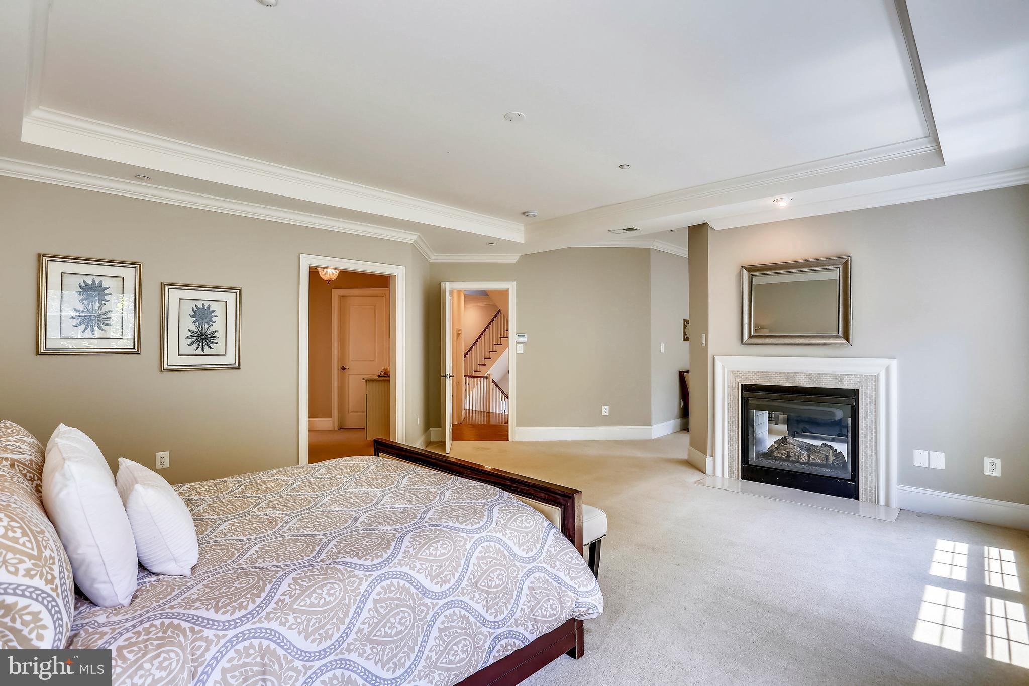 6106 Kirby Road Bethesda, MD 20817 - Photo 28 of 71 Owners Suite with Dual Sided Fireplace