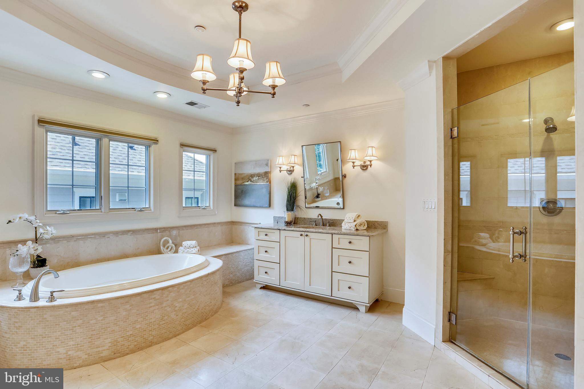 6106 Kirby Road Bethesda, MD 20817 - Photo 33 of 71 Luxurious Master Bathroom