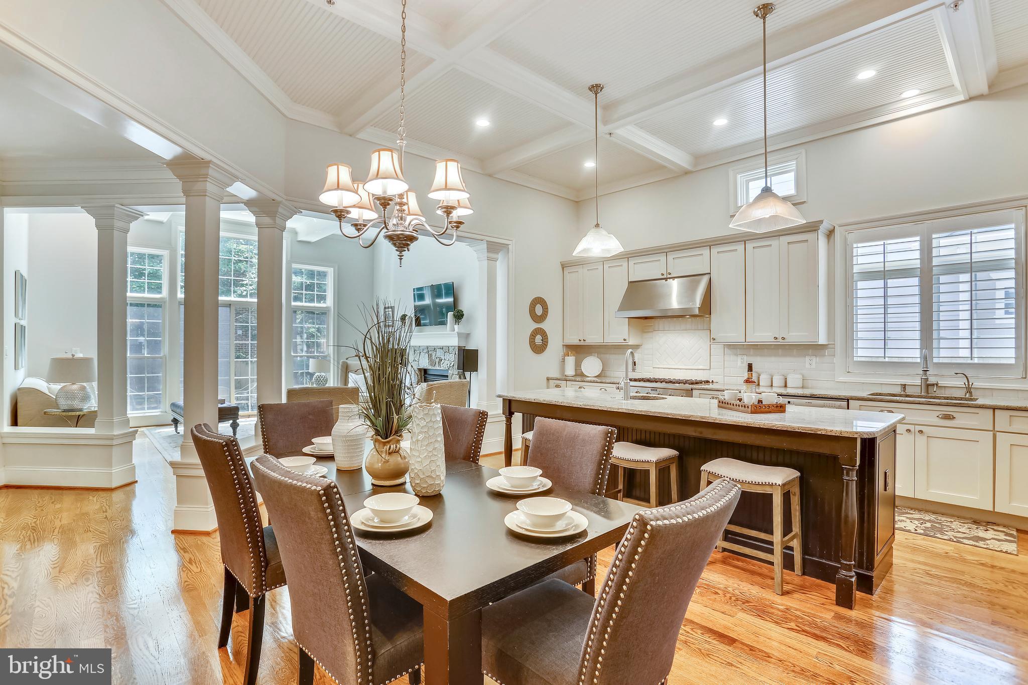 6106 Kirby Road Bethesda, MD 20817 - Photo 10 of 71 Huge Open Kitchen with High-End Appliances
