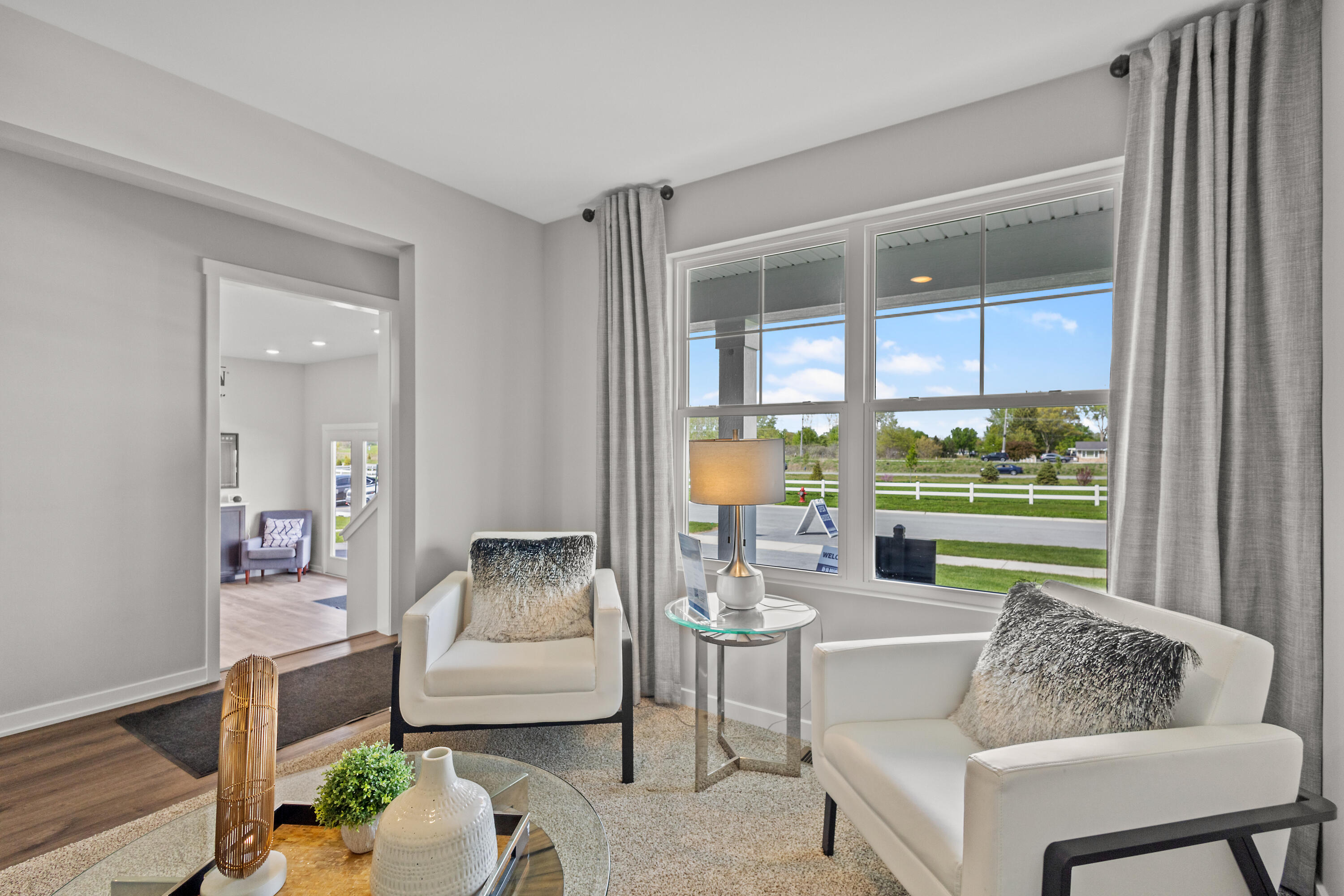 437 Fry Street Hebron, IN 46341 - Photo 41 of 41 a living room with furniture and a large window