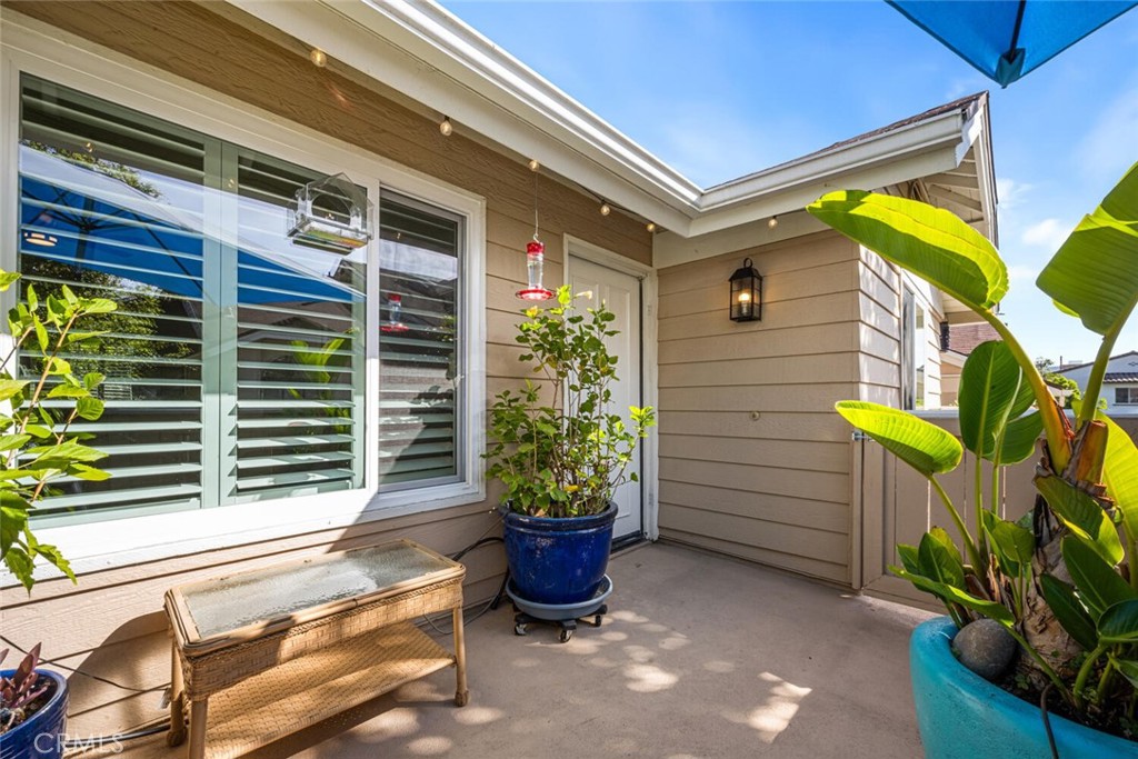 a view of a door and chair