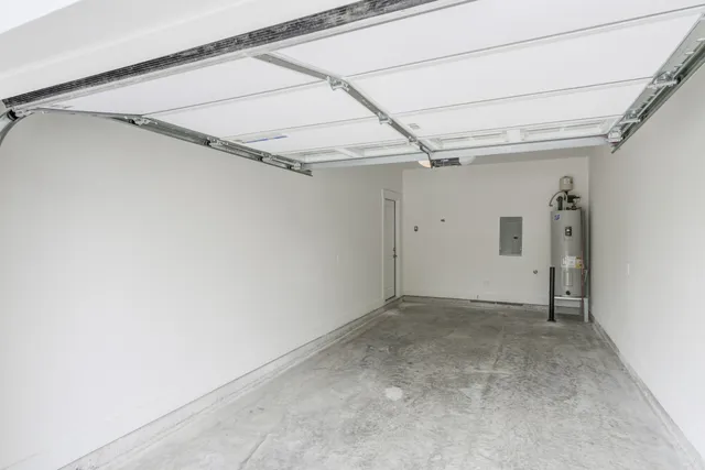 a view of a room with an empty space