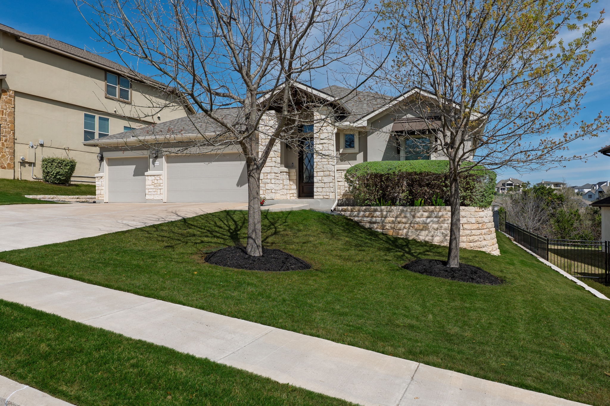 3300 Venezia View Leander, TX 78641 - Photo 2 of 33 One story home with 3+ car garage (side by side with 8 ft bump out)