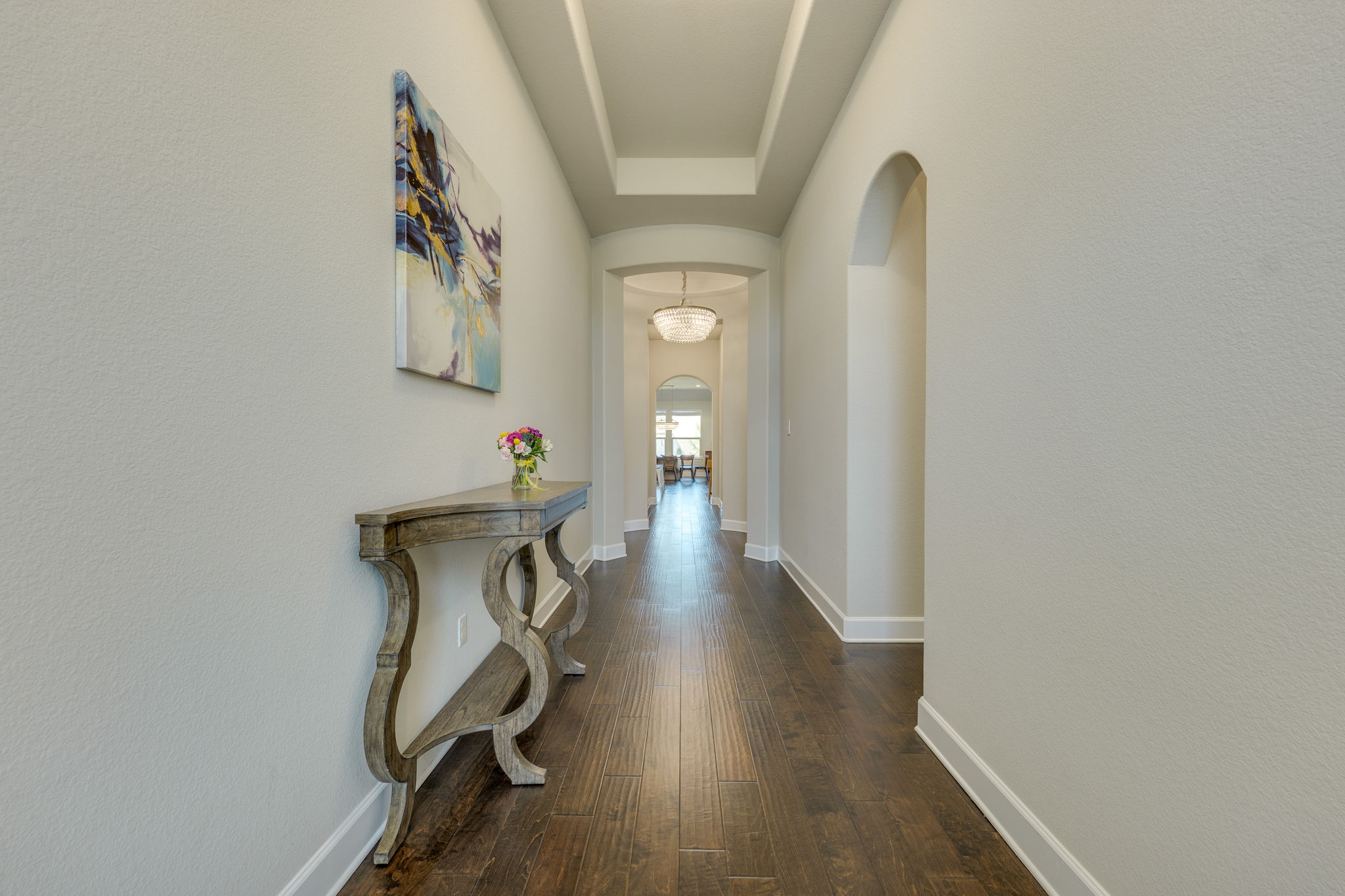 3300 Venezia View Leander, TX 78641 - Photo 3 of 33 Entry with custom light fixture