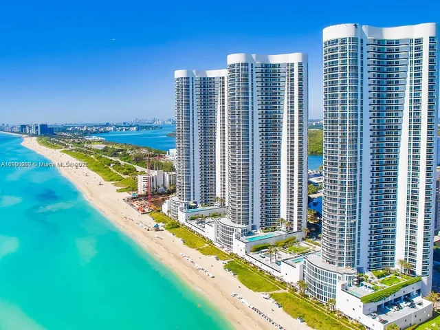 a view of a city with tall buildings