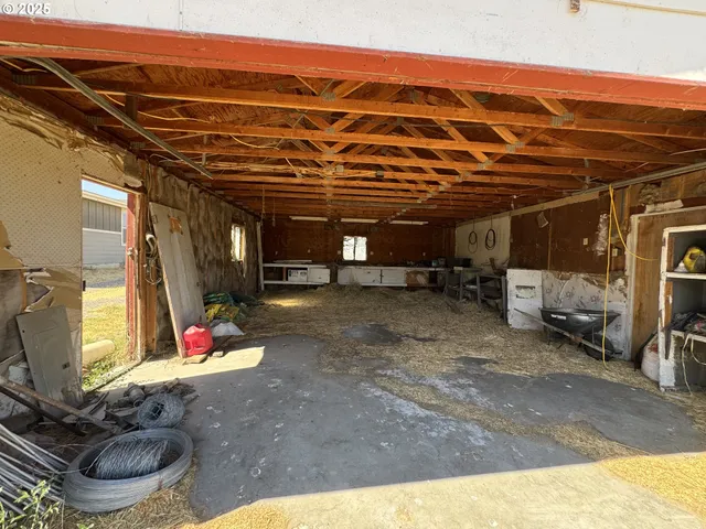 a view of storage and utility room