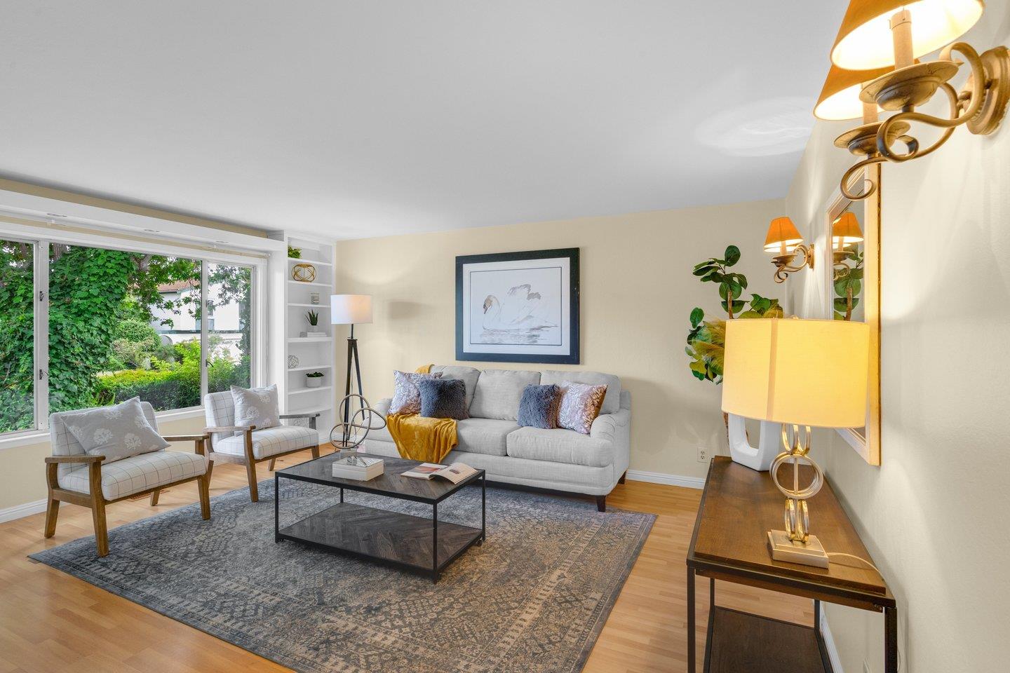 2153 Lacey Drive Milpitas, CA 95035 - Photo 12 of 42 a living room with furniture and a large window