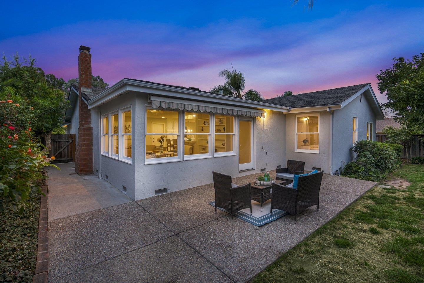2153 Lacey Drive Milpitas, CA 95035 - Photo 41 of 42 a view of a house with backyard sitting area and garden