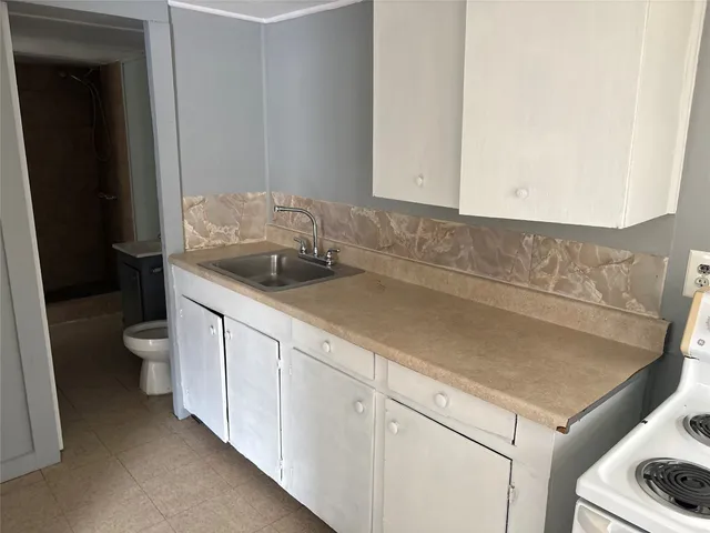 a bathroom with a sink and a toilet