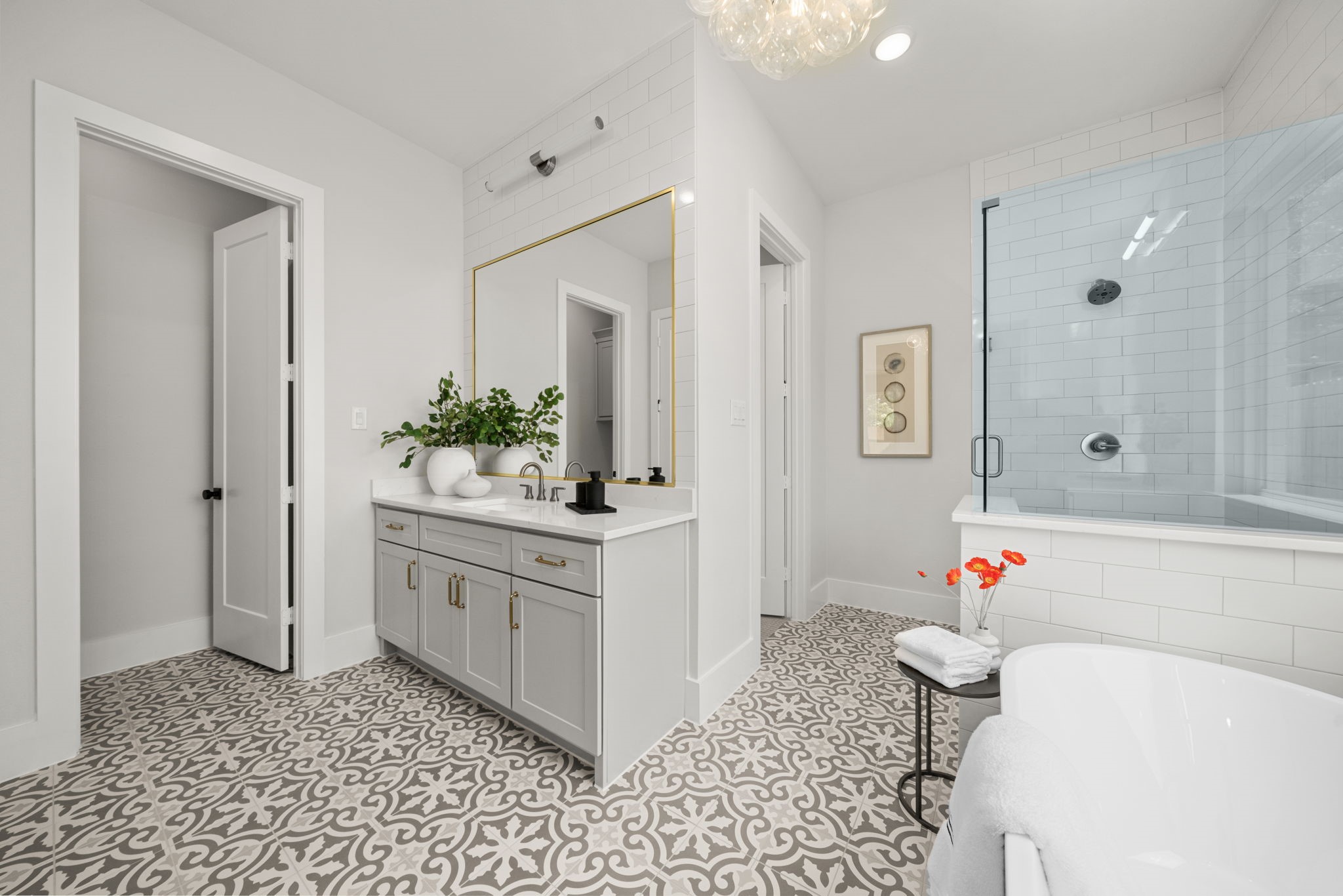 9839 Warwana Road Houston, TX 77080 - Photo 36 of 40 Example of Builders Previously Built Home with Same Floor Plan