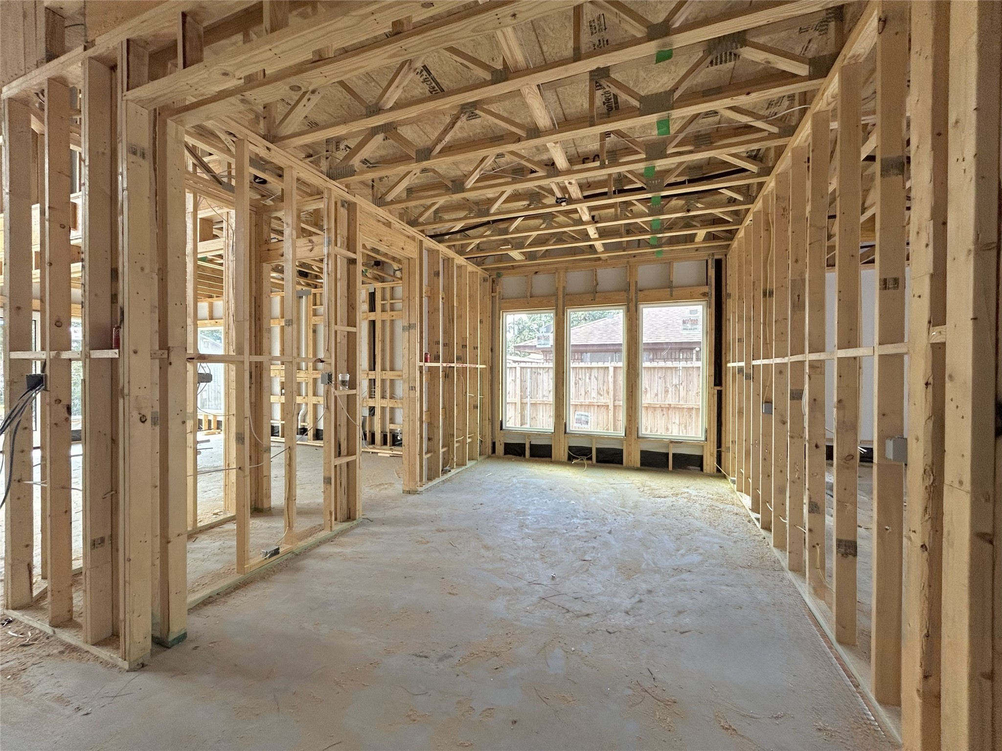 9839 Warwana Road Houston, TX 77080 - Photo 8 of 40 a big room with wooden walls
