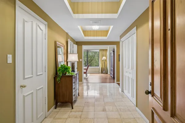 a view of a entryway door with interior