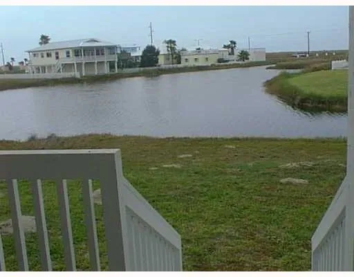 a view of a city and ocean view